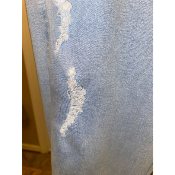 Women's Purple Candy Jeans, XL, Blue - Picture 3 of 6